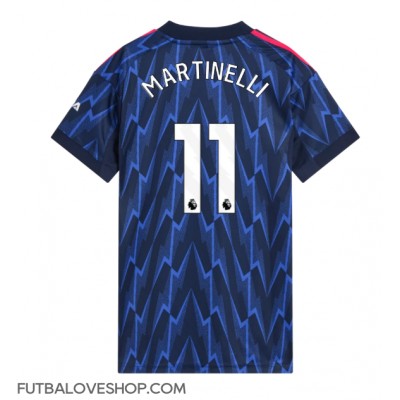 Dres Arsenal Gabriel Martinelli #11 Preč pre Ženy 2025-26 Krátky Rukáv Dres Arsenal Gabriel Martinelli #11 Preč pre Ženy 2025-26 Krátky Rukáv